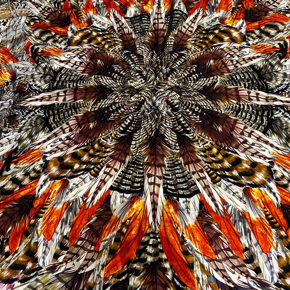 ECHO silk scarf - Picture 5 of 9